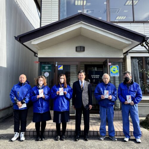 永年勤続表彰を行いました